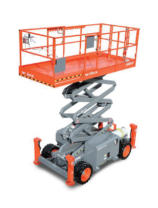 13m Diesel Scissor lift for hire