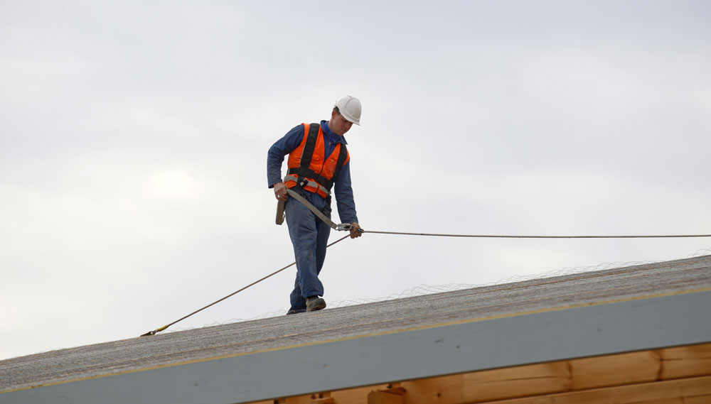 Working Safely At Heights on roof